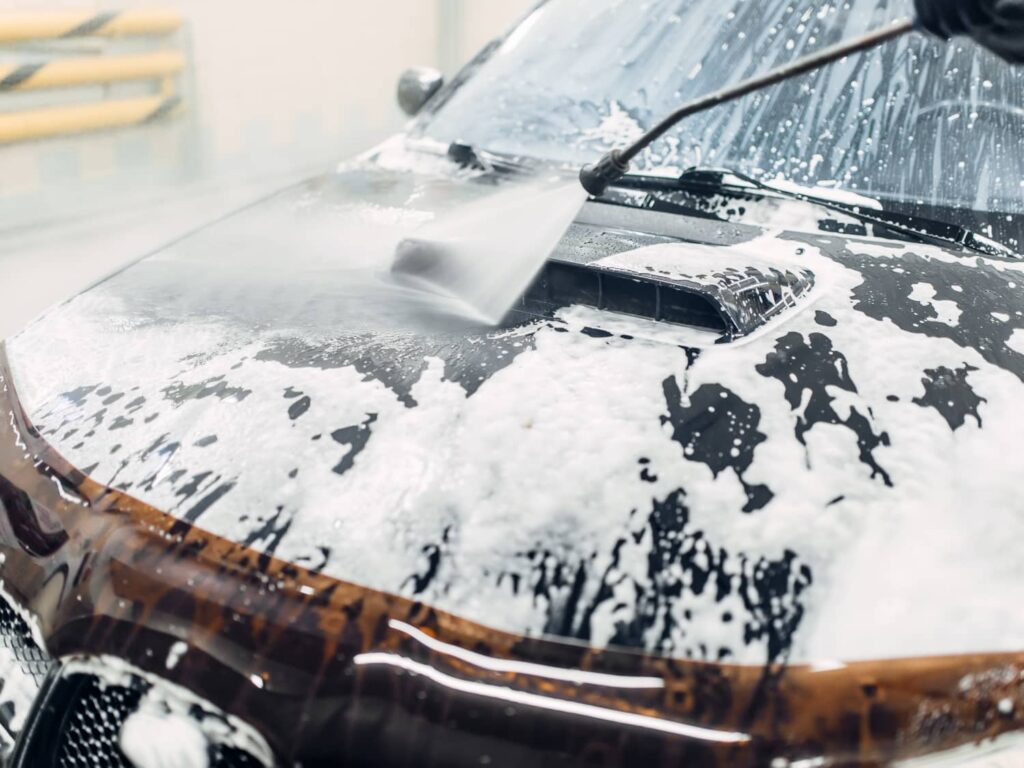The importance of washing under a vehicle